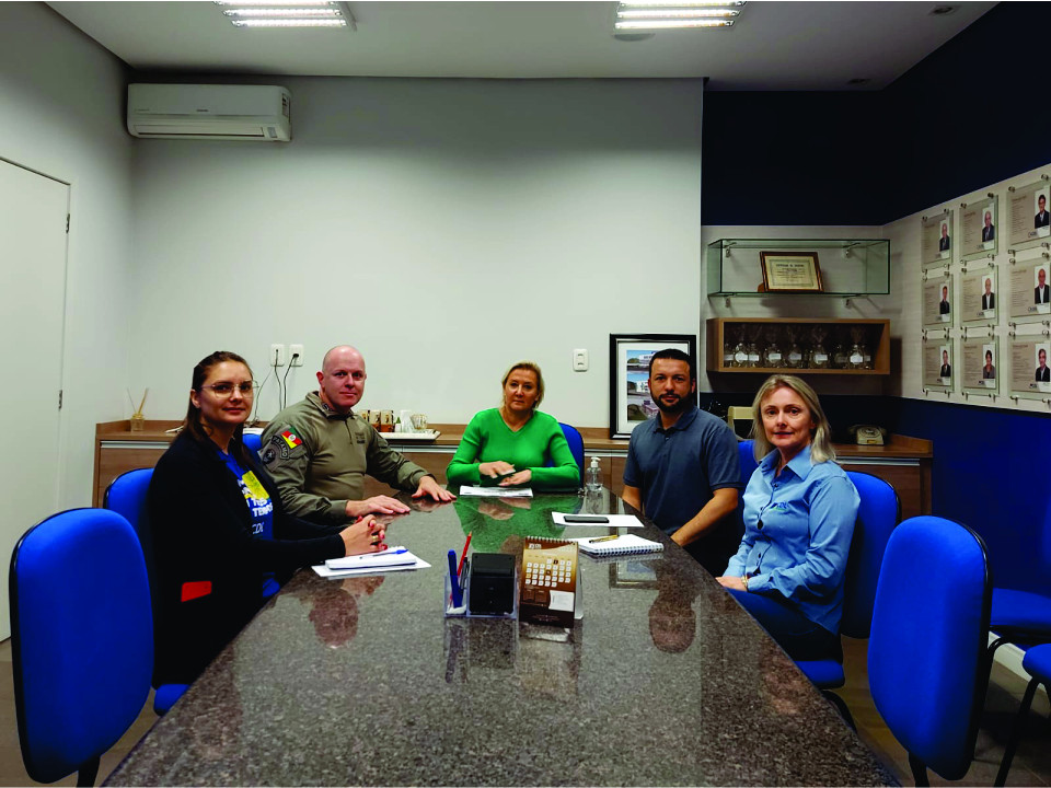 Reunião com a Brigada Militar