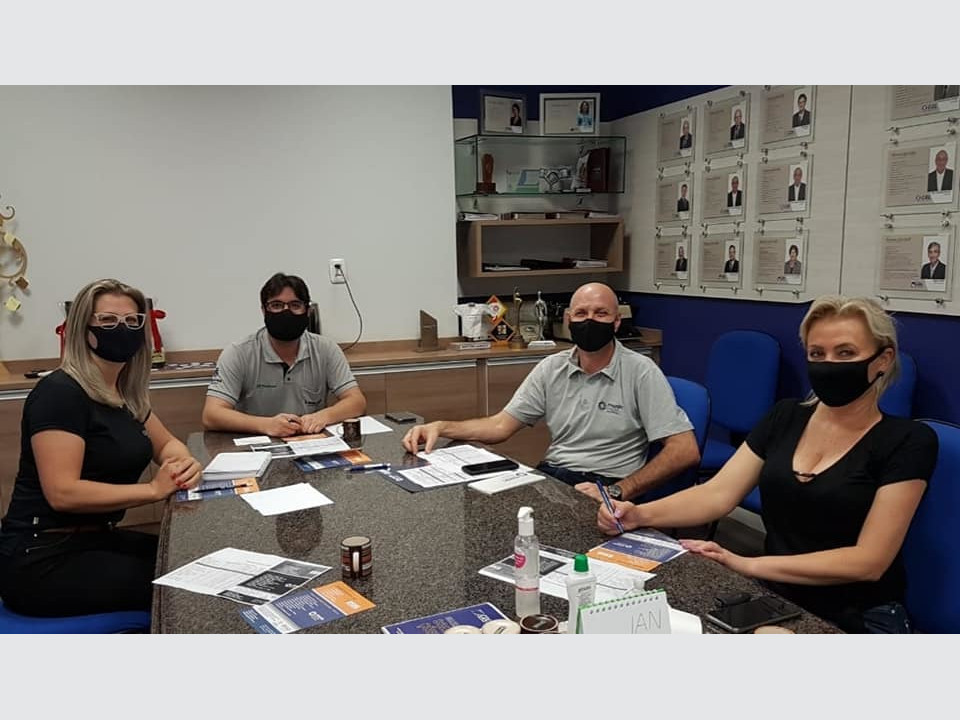 Reuniões com Menin Soluções Humanas e Brigada Militar 