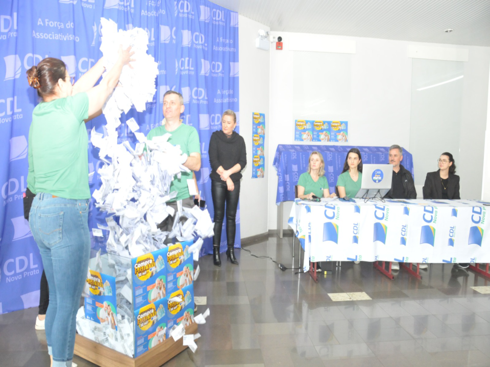 1º Sorteio da Campanha Compra Premiada CDL 50 mil em prêmios.