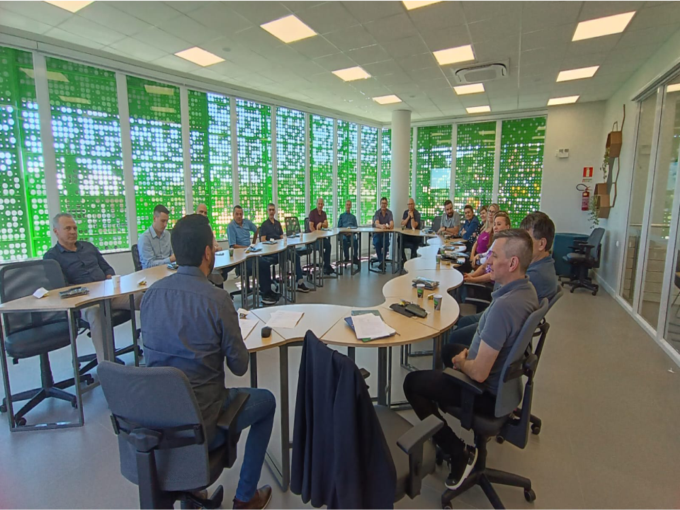 Reunião da diretoria da CDL.