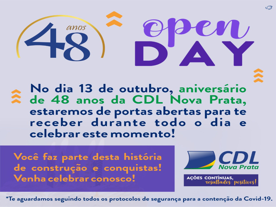 Open Day - 48 anos da CDL